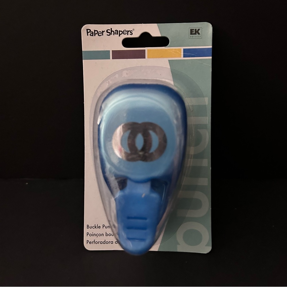 EK Success Paper Shapers Duo Circle buckle Punch